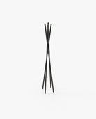 Laskasas TWISTED Coat & Umbrella Stand Textured Black Iron - Araco Interiors