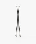 Laskasas TWISTED Coat & Umbrella Stand Textured Black Iron - Araco Interiors