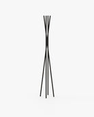 Laskasas TWISTED Coat & Umbrella Stand Textured Black Iron - Araco Interiors