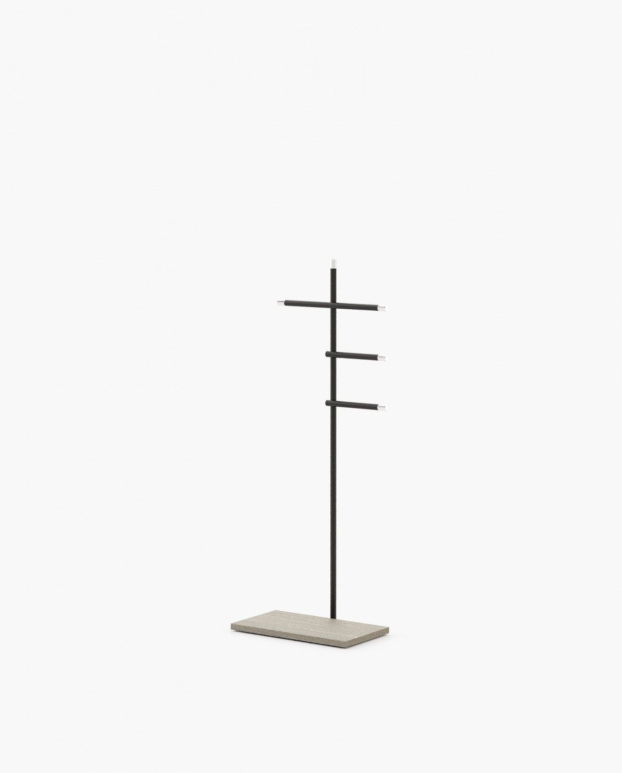 Laskasas TYLER Coat & Umbrella Stand Aged Oak Veneer Matte - Araco Interiors