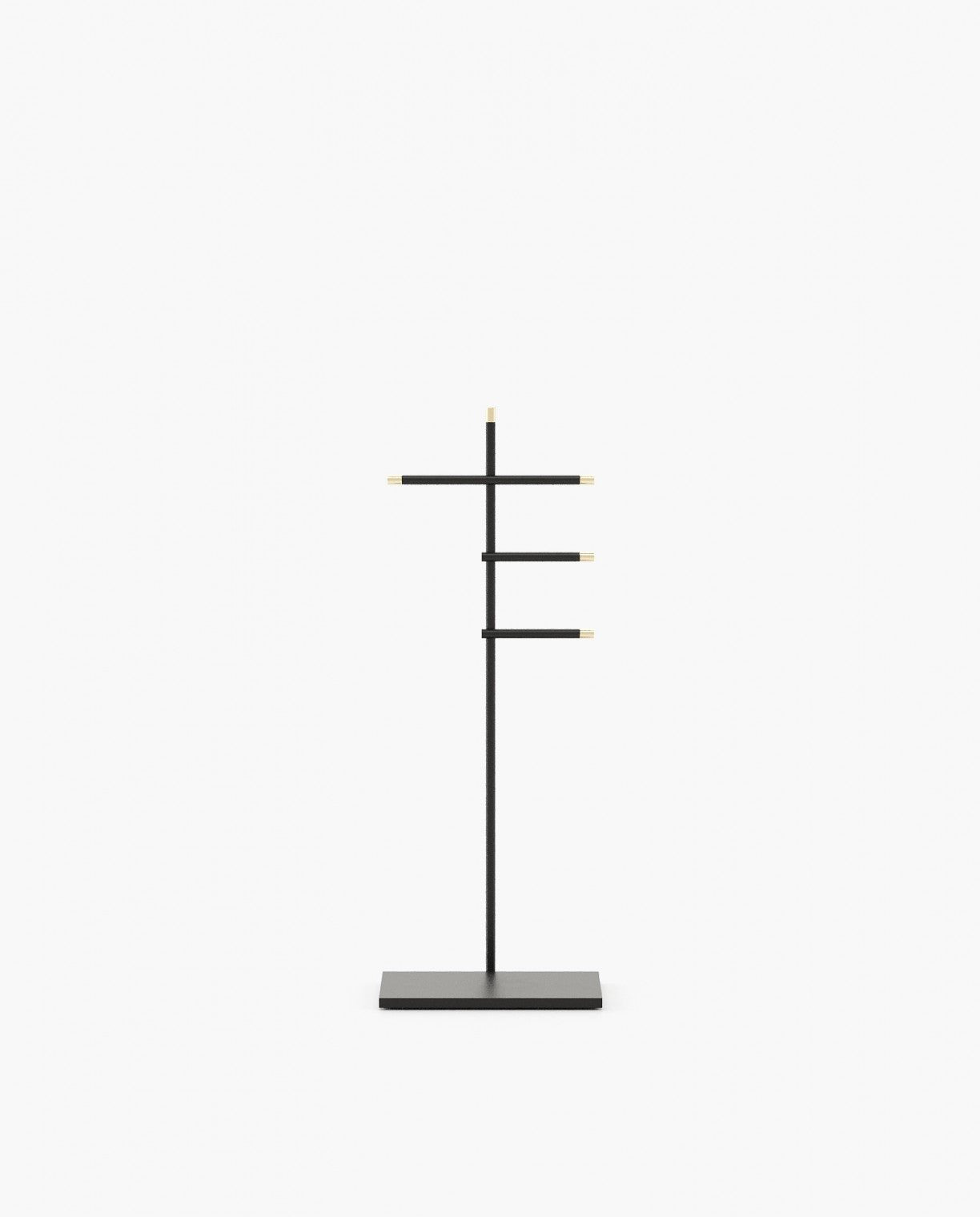 Laskasas TYLER Coat & Umbrella Stand Black Lacquer Matte - Araco Interiors