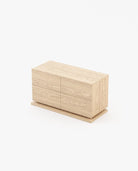Laskasas USO Set of 4 Chest of Drawers Oak Veneer Matte - Araco Interiors