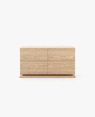 Laskasas USO Set of 4 Chest of Drawers Oak Veneer Matte - Araco Interiors