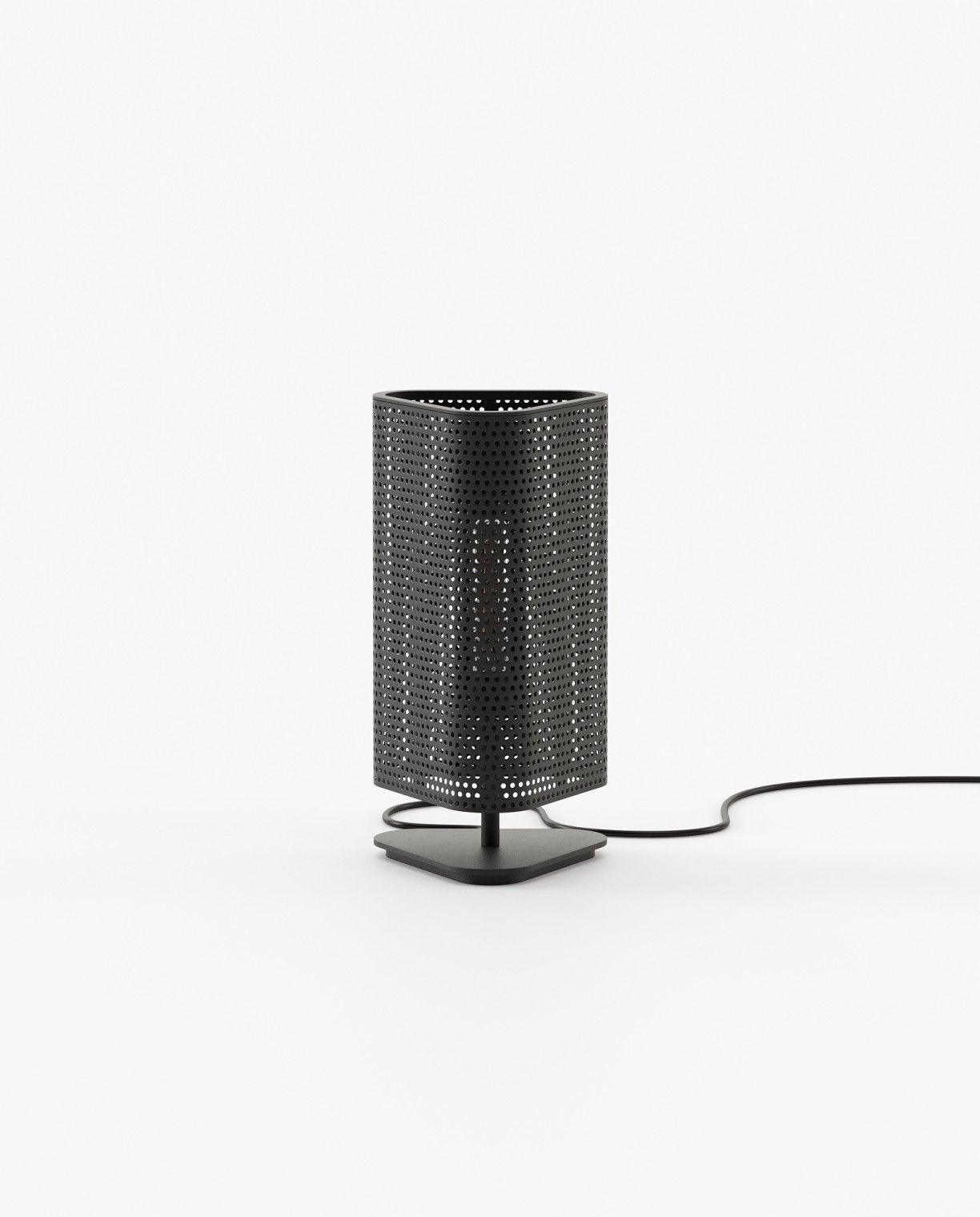 Laskasas WALKER Table & Desk Lamp Smooth Black Iron - Araco Interiors