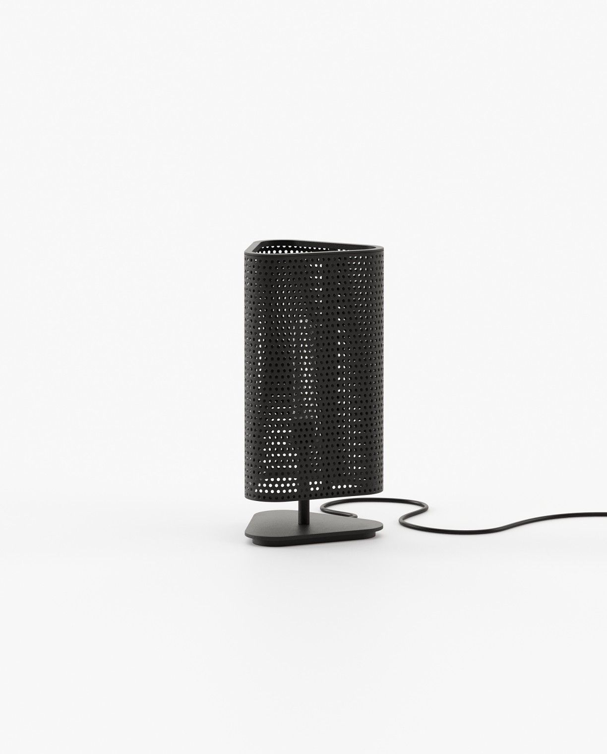 Laskasas WALKER Table & Desk Lamp Smooth Black Iron - Araco Interiors