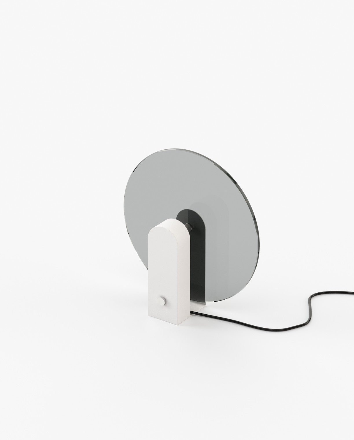 Laskasas WALKER Table & Desk Lamp Textured White Iron - Araco Interiors