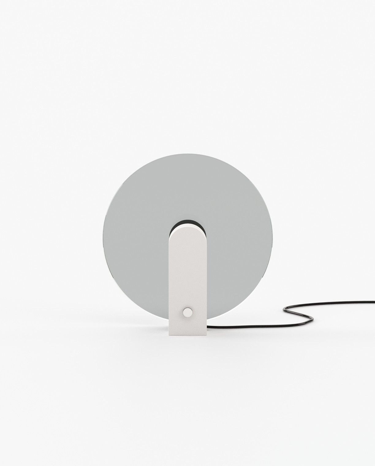 Laskasas WALKER Table & Desk Lamp Textured White Iron - Araco Interiors