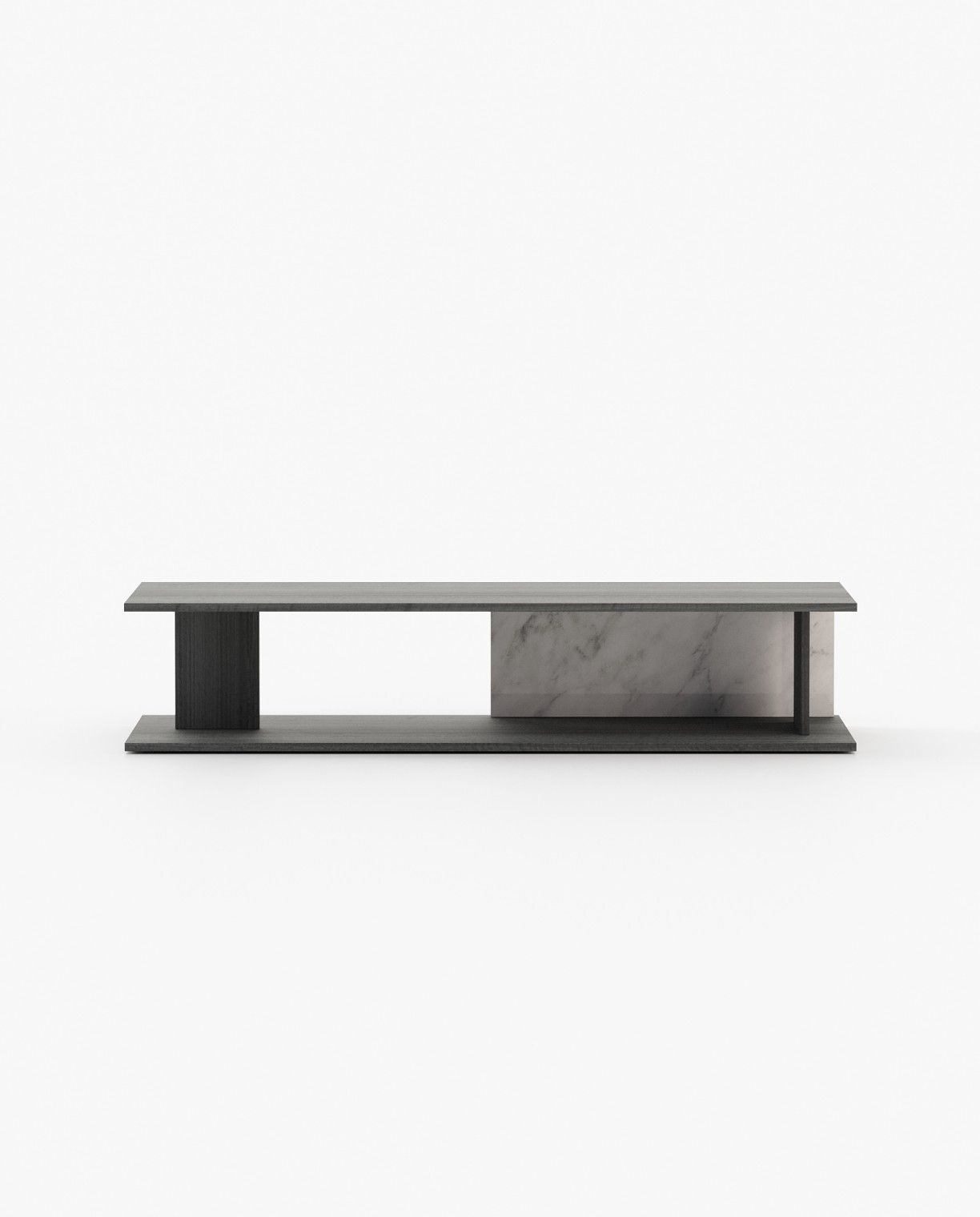 Laskasas WILL Storage Unit Grey Eucalyptus Veneer Matte - Araco Interiors