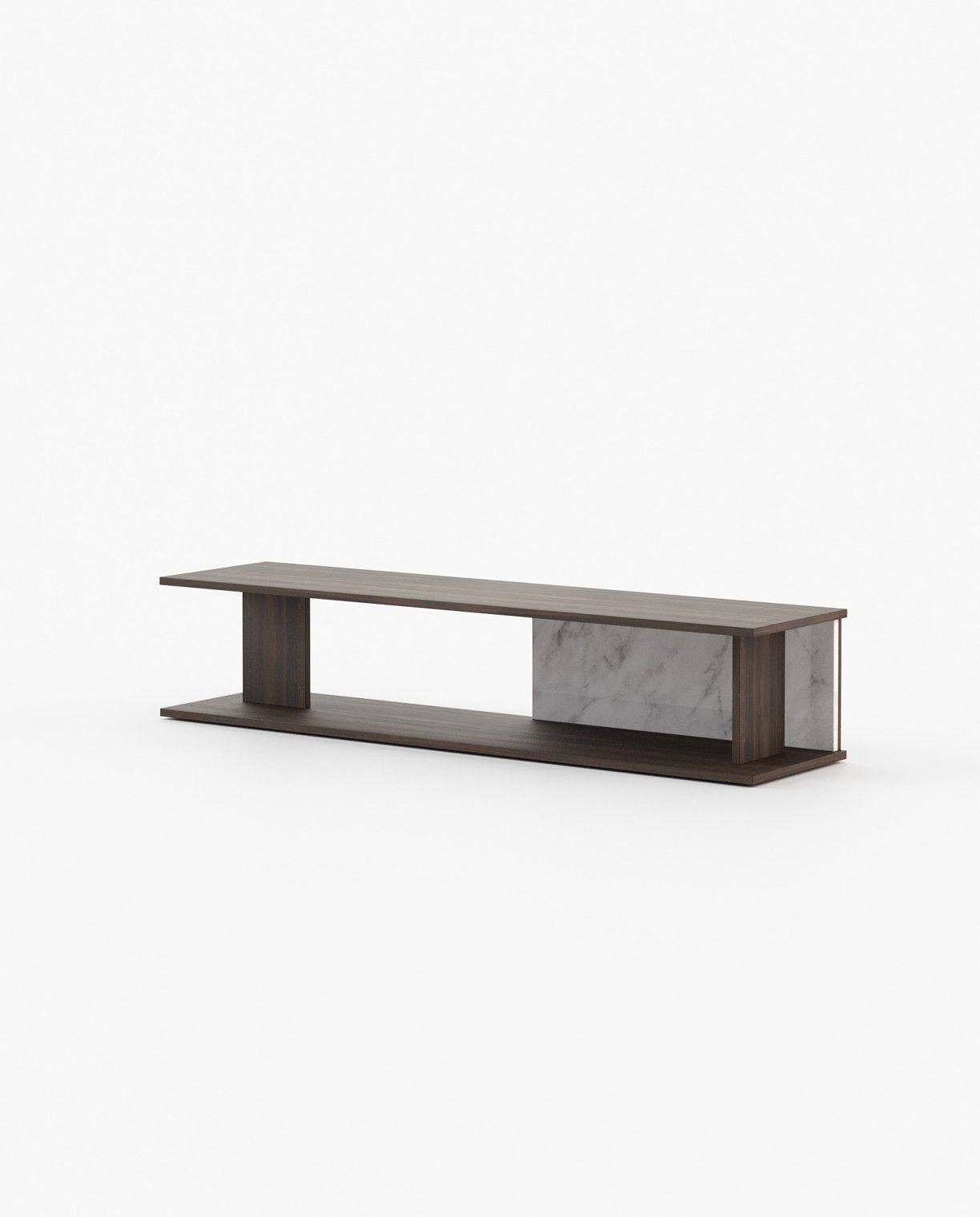 Laskasas WILL Storage Unit Smoked Eucalyptus Veneer Matte - Araco Interiors