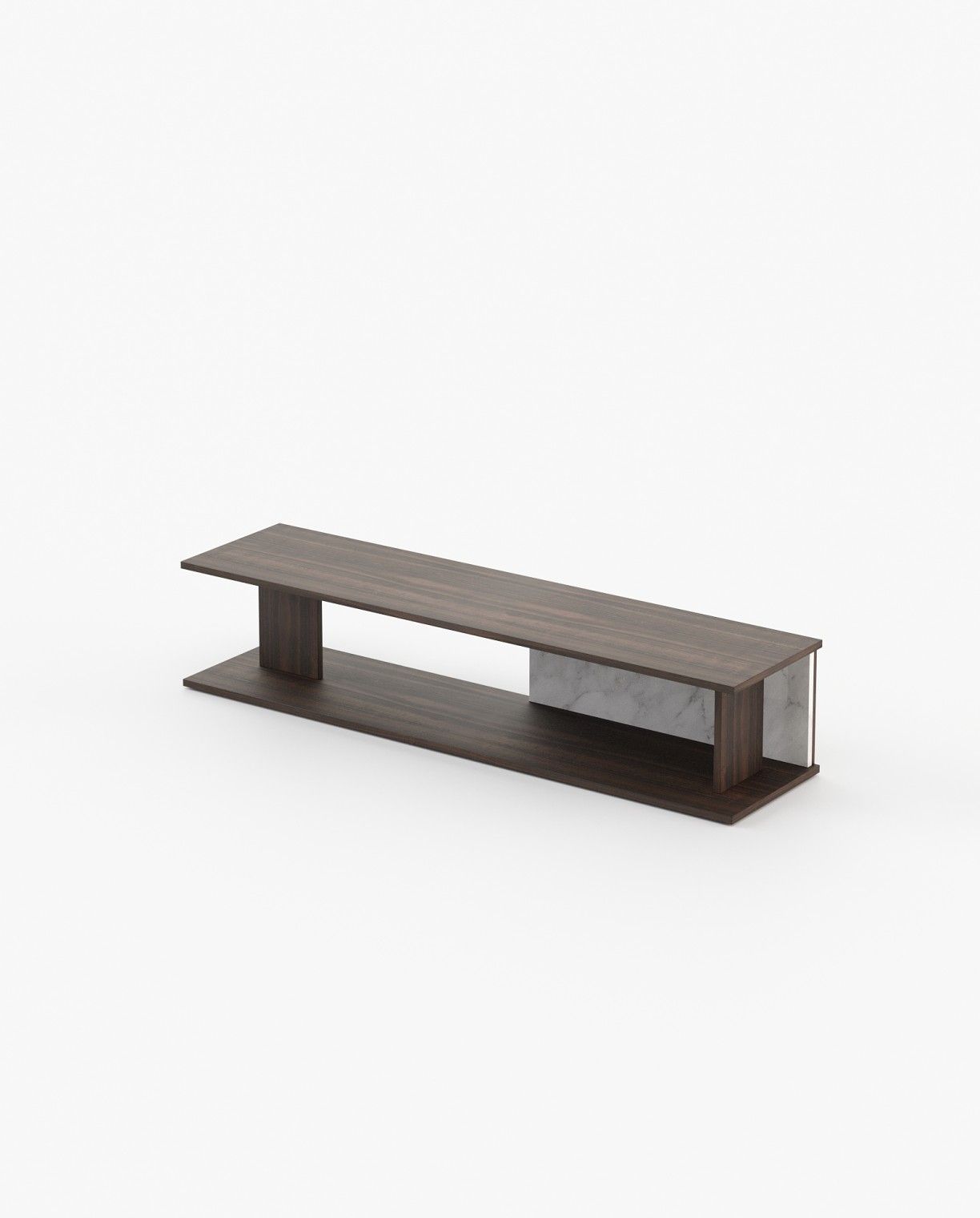 Laskasas WILL Storage Unit Smoked Eucalyptus Veneer Matte - Araco Interiors