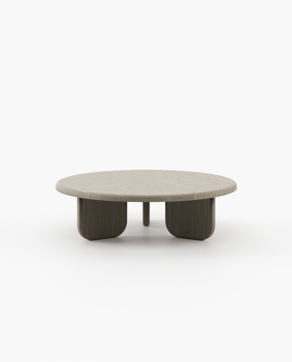 Laskasas WILLIAMS Coffee Table Aged Oak Veneer Matte - Araco Interiors