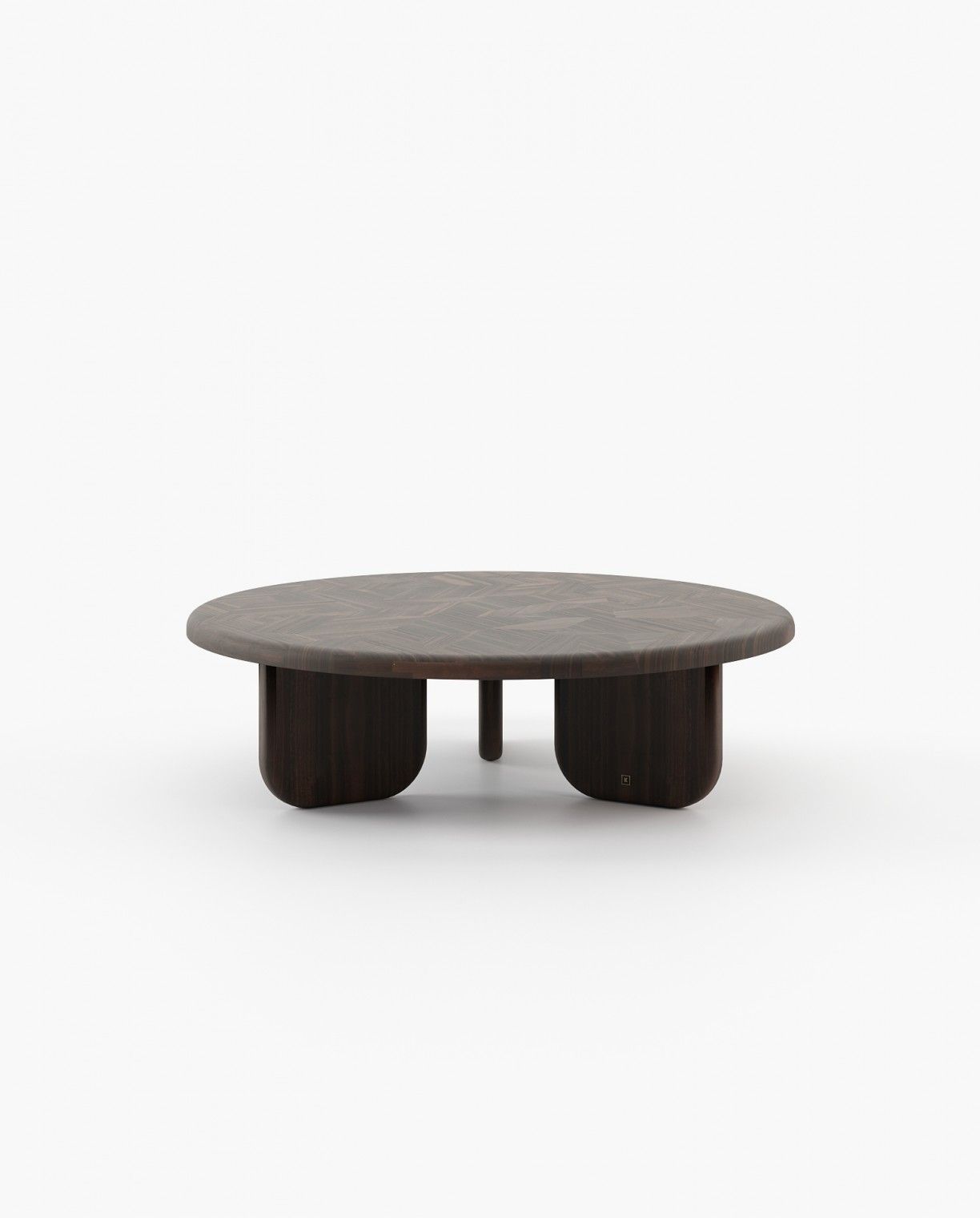 Laskasas WILLIAMS Coffee Table Smoked Eucalyptus Veneer Matte - Araco Interiors