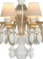 Lladro Belle De Nuit Chandelier 12 Lights - Gold (CE/UK/CCC) - Araco Interiors