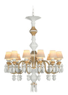 Lladro Belle De Nuit Chandelier 12 Lights - Gold (CE/UK/CCC) - Araco Interiors