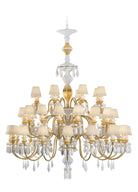 Lladro Belle De Nuit Chandelier 40 Lights - Gold (CE/UK) - Araco Interiors