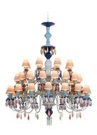 Lladro Belle De Nuit Chandelier 40 Lights - Multicolour (CE/UK) - Araco Interiors