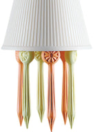 Lladro Belle De Nuit with Lithophane Hanging Lamp - Multicolour (CE/UK) - Araco Interiors
