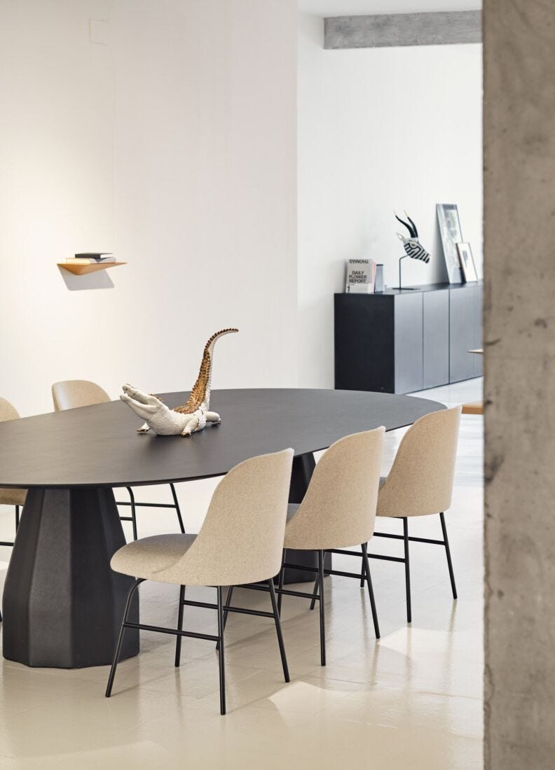 Lladro Crocodile White & Copper - Araco Interiors