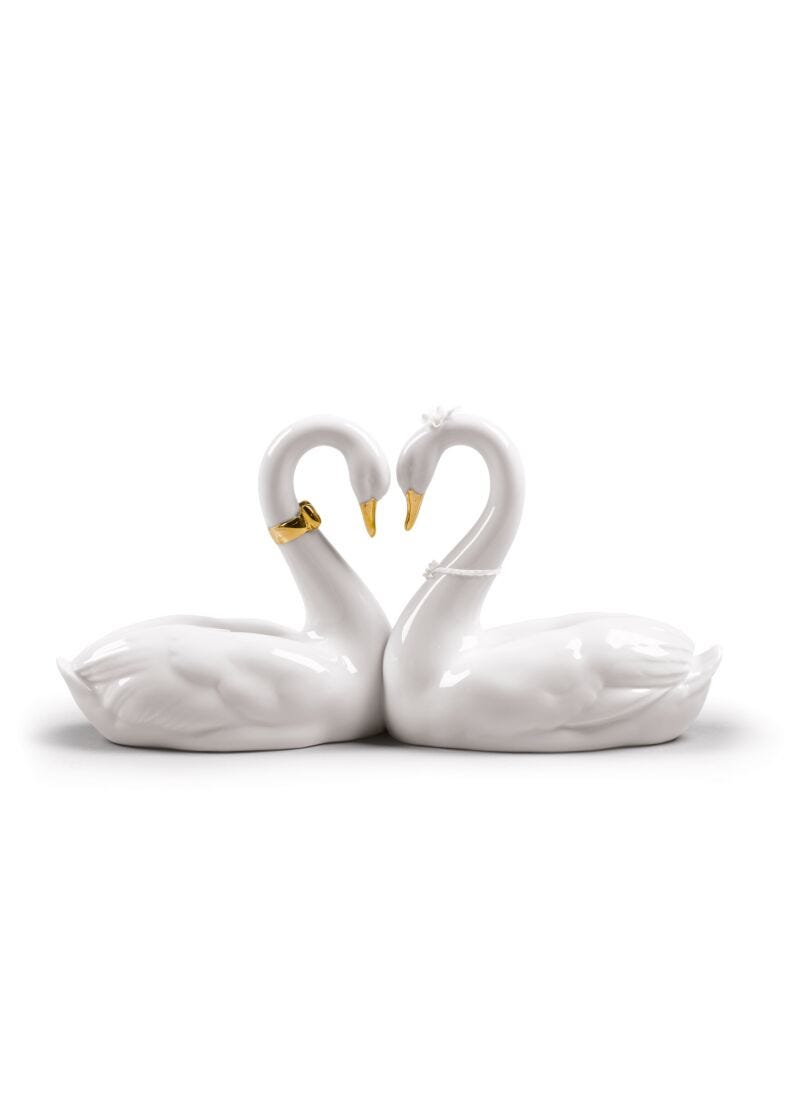 Lladro Endless love (Golden Re - Deco) Golden Redeco - Araco Interiors