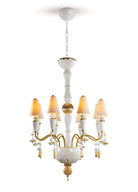 Lladro I&S - Chand.8l.(S)(white - gold)(CE/UK/CCC) - Araco Interiors