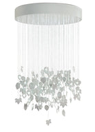 Lladro Magic Forest Chandelier 1.35m (CE/UK). White - Araco Interiors