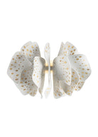 Lladro Nightbloom table lamp (white - gold)(UK) - Araco Interiors