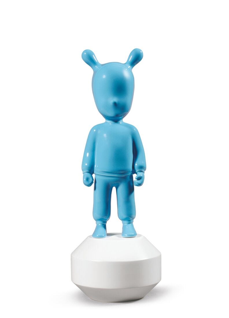Lladro The blue Guest - Little Blue - Araco Interiors