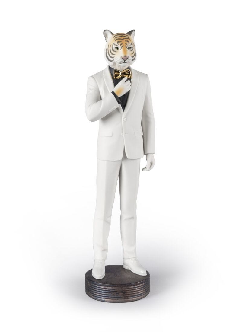 Lladro Tiger Man - Araco Interiors