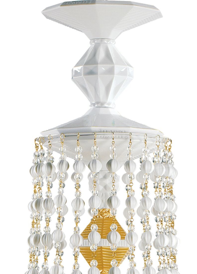 Lladro Winter Palace Chand. 6L - gold (CE/UK/CCC) - Araco Interiors
