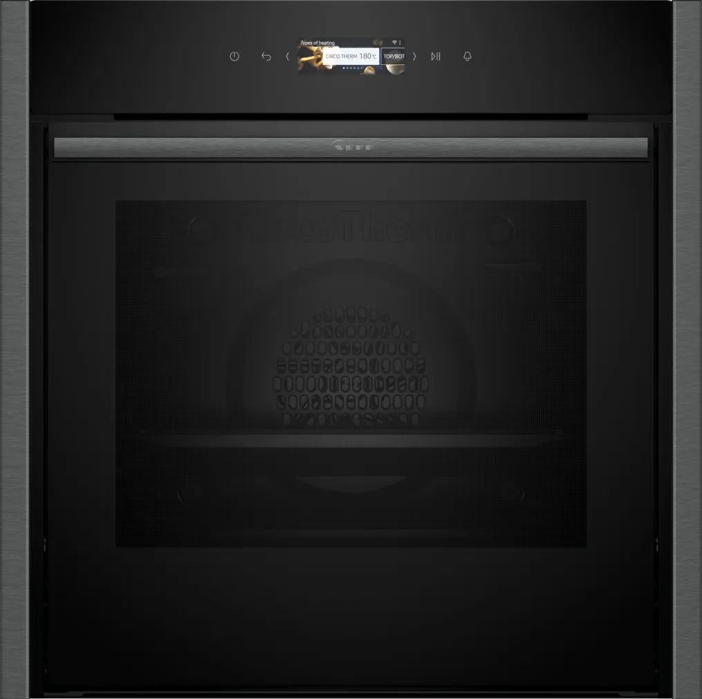 Neff B54CR31G0B N 70 Slide & Hide Single Oven Graphite - Araco Interiors