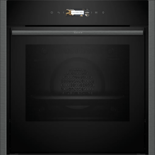 Neff B54CR31G0B N 70 Slide & Hide Single Oven Graphite - Araco Interiors