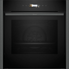 Neff B54CR71G0B N 70 Slide & Hide Pyrolytic Single Oven Graphite - Araco Interiors