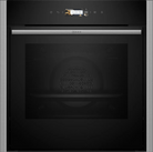 Neff B54CR71N0B N 70 Slide & Hide Pyrolytic Single Oven Black - Araco Interiors