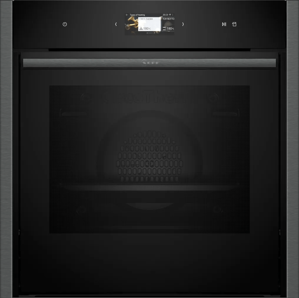 Neff B64FS31G0B N 90 Slide & Hide Single Oven Graphite - Araco Interiors