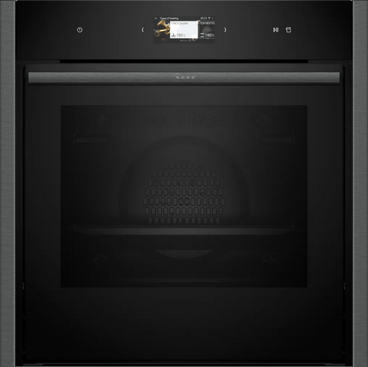 Neff B64FS31G0B N 90 Slide & Hide Single Oven Graphite - Araco Interiors