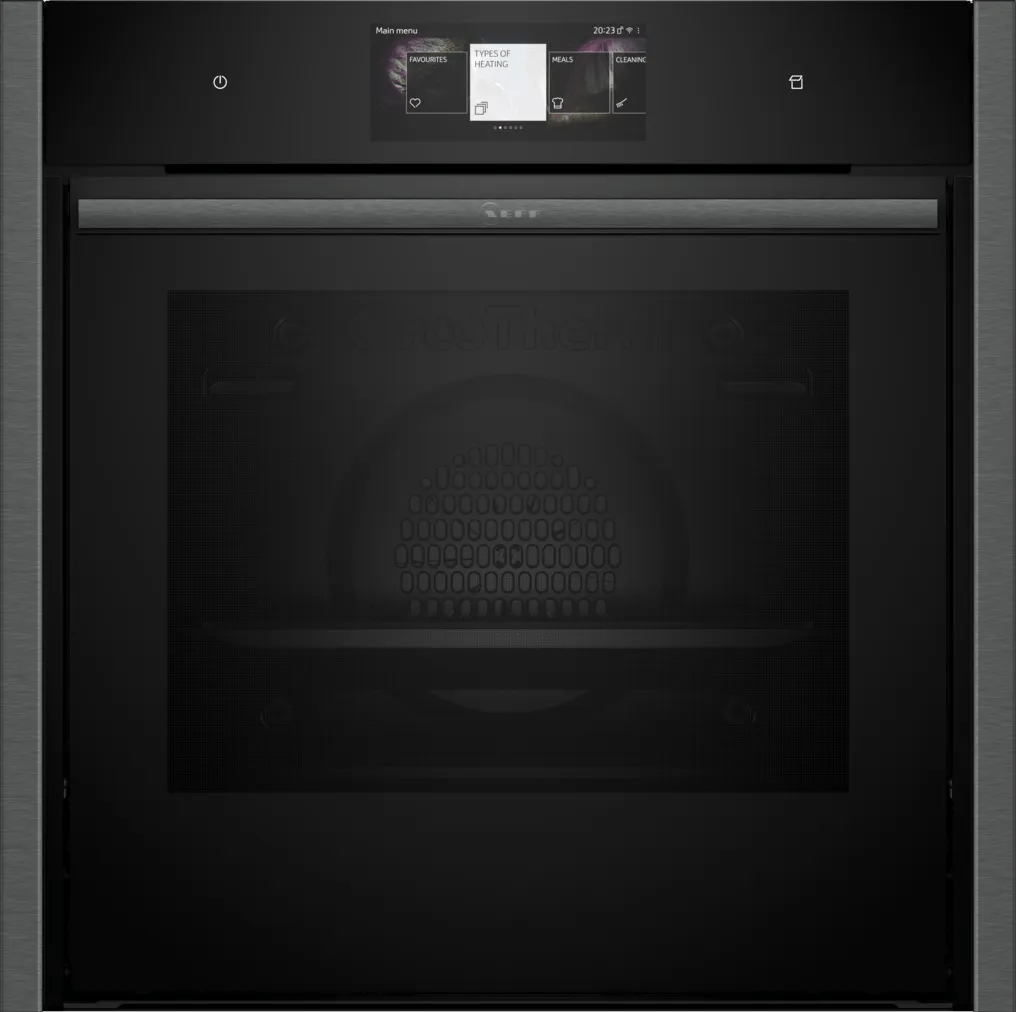 Neff B64FT53G0B N 90 Slide & Hide Single Oven Graphite - Araco Interiors