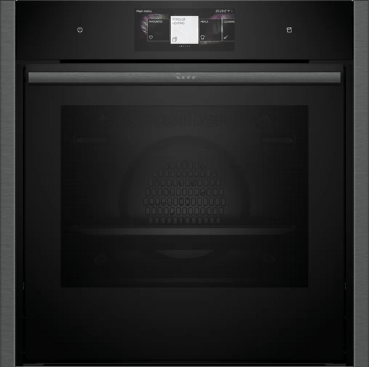 Neff B64FT53G0B N 90 Slide & Hide Single Oven Graphite - Araco Interiors