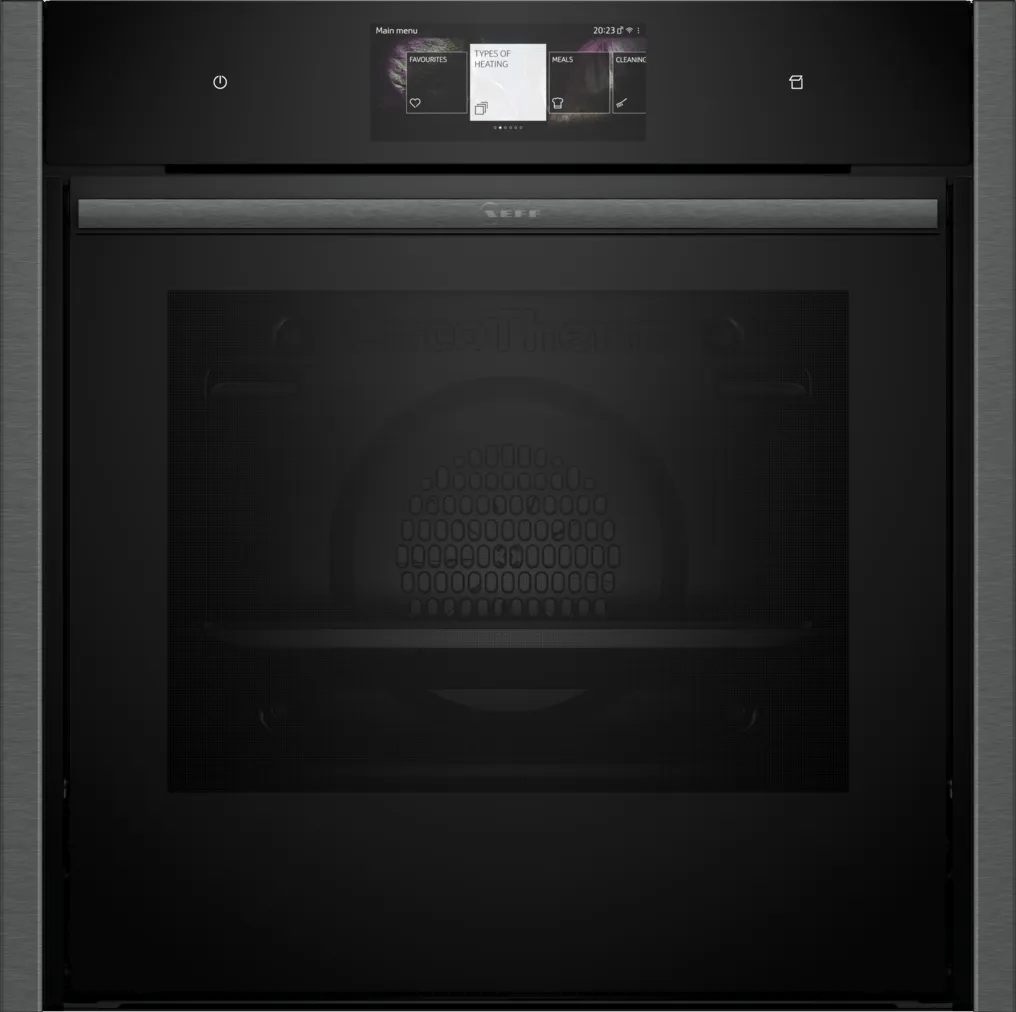 Neff B64VT73G0B N 90 Slide & Hide Pyrolytic Single Oven Graphite - Araco Interiors