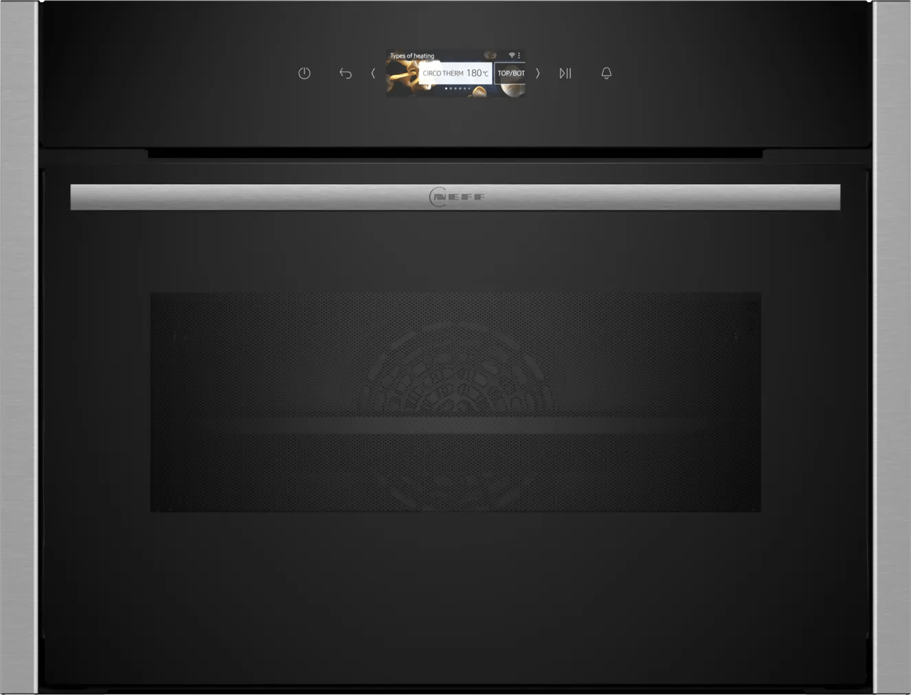 Neff C24MR21N0B N 70 Compact Oven with Microwave Black - Araco Interiors