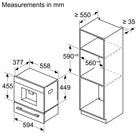 Neff CL4TT11G0 N 90 Built In Coffee Machine Graphite - Araco Interiors