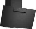 Neff D85IFN1S0B N 50 80cm Angled Glass Hood Black Glass - Araco Interiors