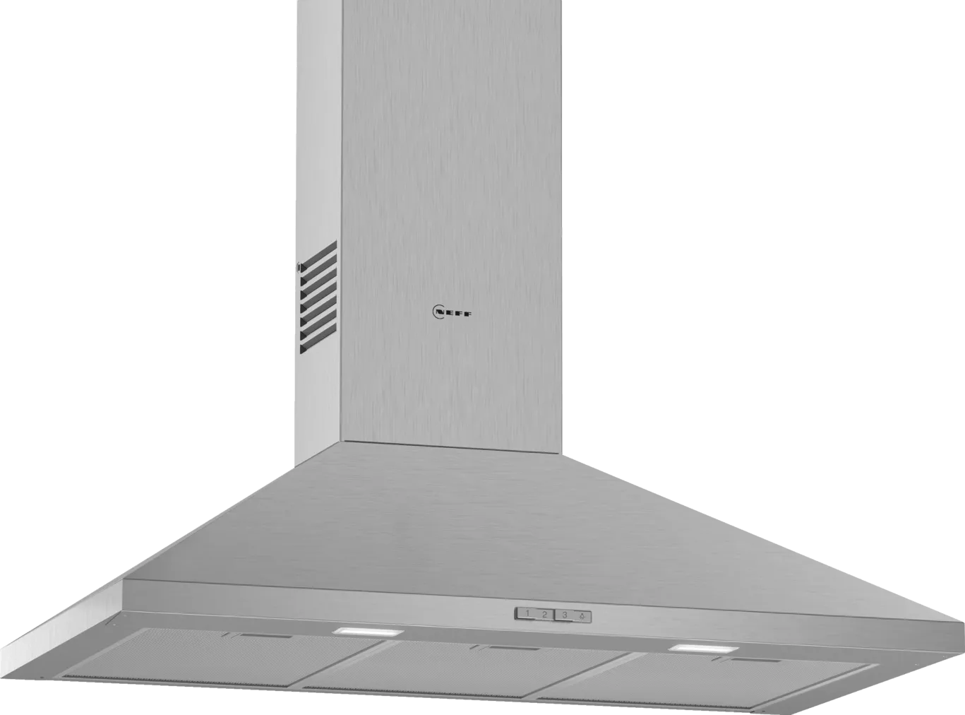 Neff D92PBC0N0B N 30 90cm Pyramid Hood Stainless Steel - Araco Interiors
