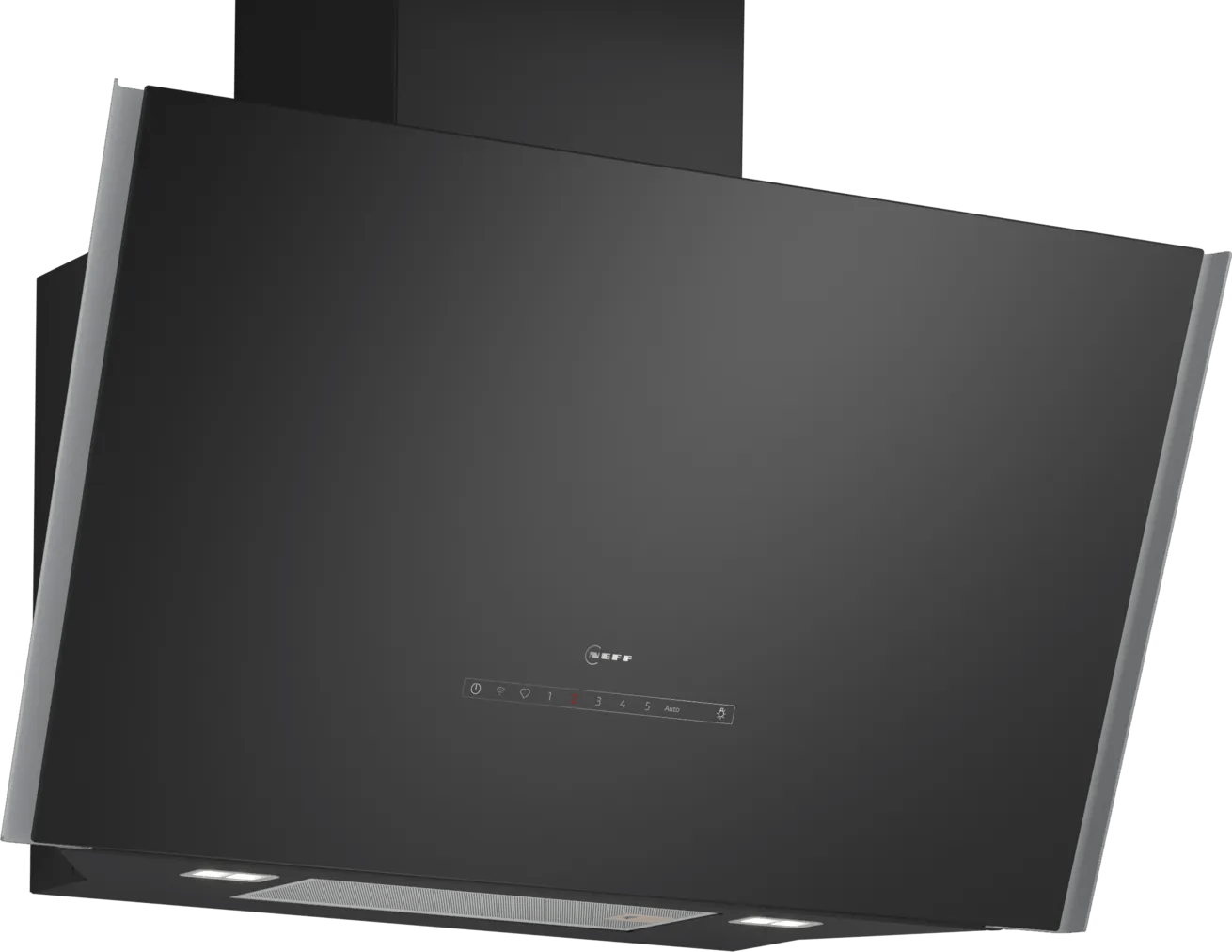 Neff D98IPT2S0B N 90 90cm Angled Glass Hood Black Glass - Araco Interiors