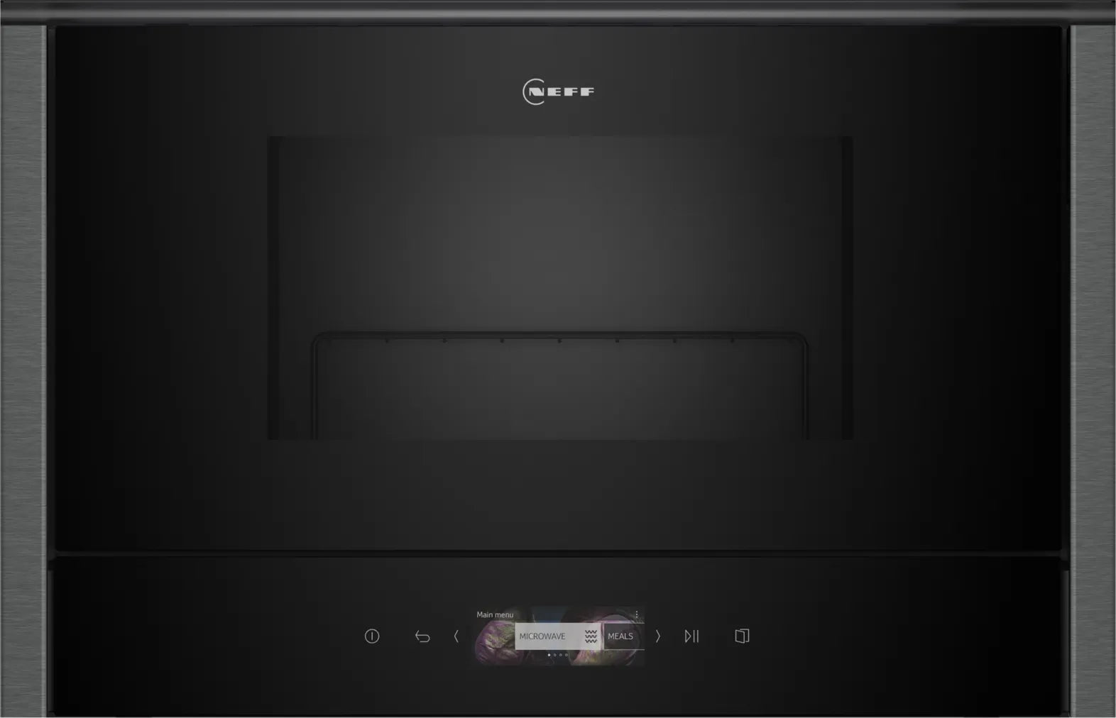 Neff NL4GR31G1B N 70 Integrated Microwave Graphite - Araco Interiors