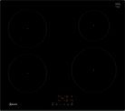 Neff T36FBE1L0 N 30 60cm Flex Induction Hob Black Glass - Araco Interiors