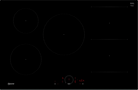 Neff T58FHW1L0 N 70 80cm Induction Hob Black Glass - Araco Interiors