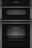 Neff U2ACM7HG0B N 50 Pyrolytic Double Oven Graphite - Araco Interiors