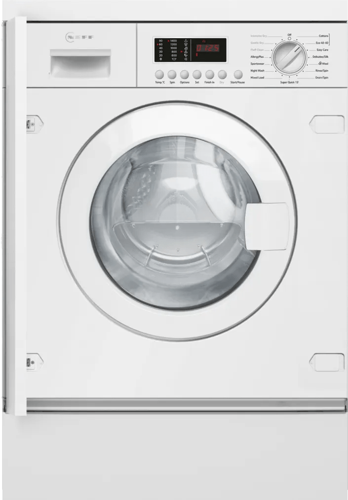 Neff V6540X3GB 7kg/4kg Integrated Washer Dryer - Araco Interiors