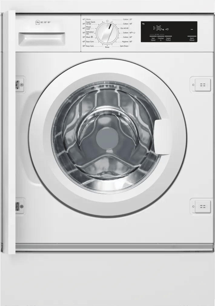 Neff W543BX2GB 8kg 1400rpm Integrated Washing Machine - Araco Interiors