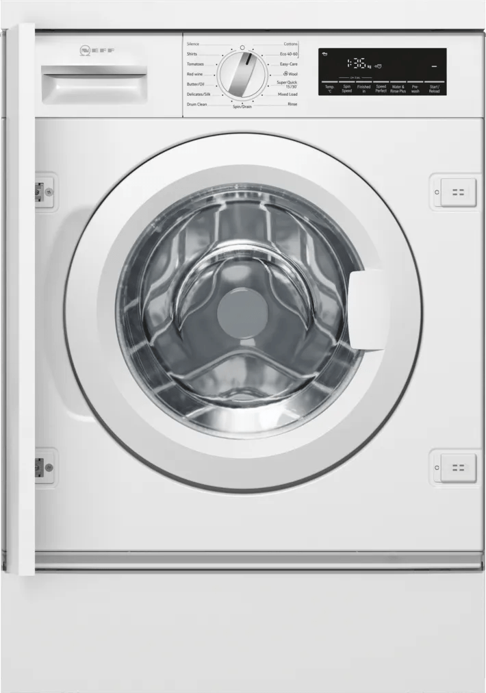 Neff W544BX2GB 8kg 1400rpm Integrated Washing Machine - Araco Interiors
